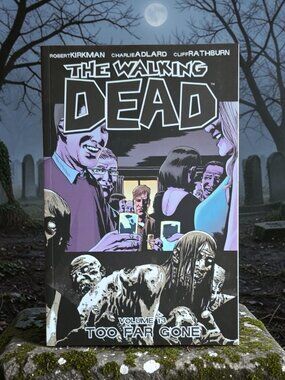 The Walking Dead Volume 13: Too Far Gone — Black & Purple Cover